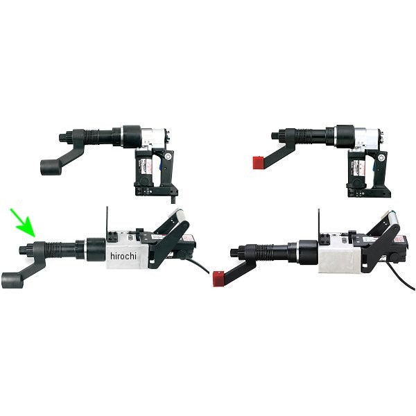 電動タイヤレンチ カップ式 新ISO方式 8穴10穴ホイール AC200V 400-900Ｎ・m 差込角 25.4mm (1インチ)