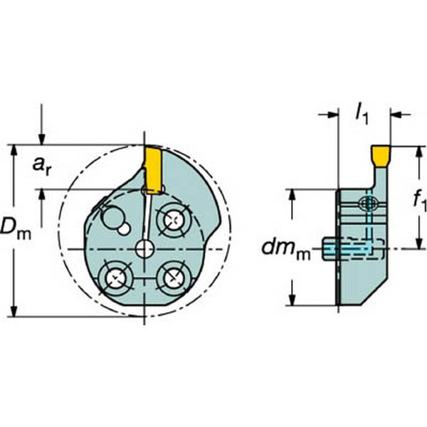 コロターンＳＬ　Ｔ－Ｍａｘ　Ｑ－カット用カッティングヘッド