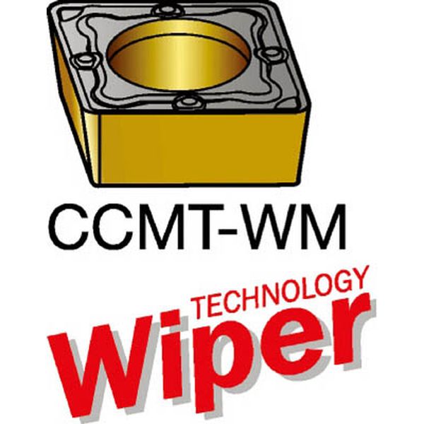 CCMT09T304WM   コロターン107 旋削用ポジ・チップ 1025 10個入り