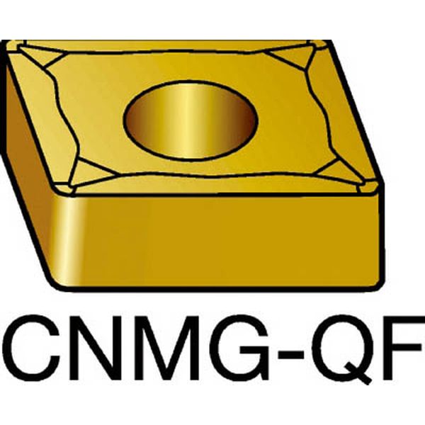 CNMG120404QF   T-Max P 旋削用ネガ・チップ 5015 10個入り