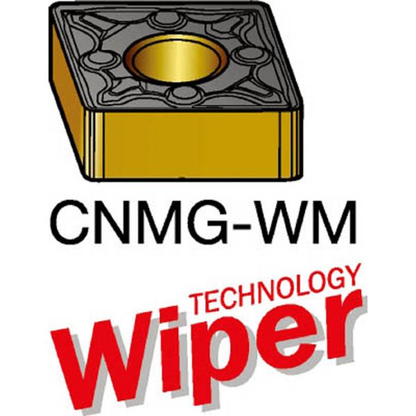 CNMG120408WM   T-Max P 旋削用ネガ・チップ 1025 10個入り