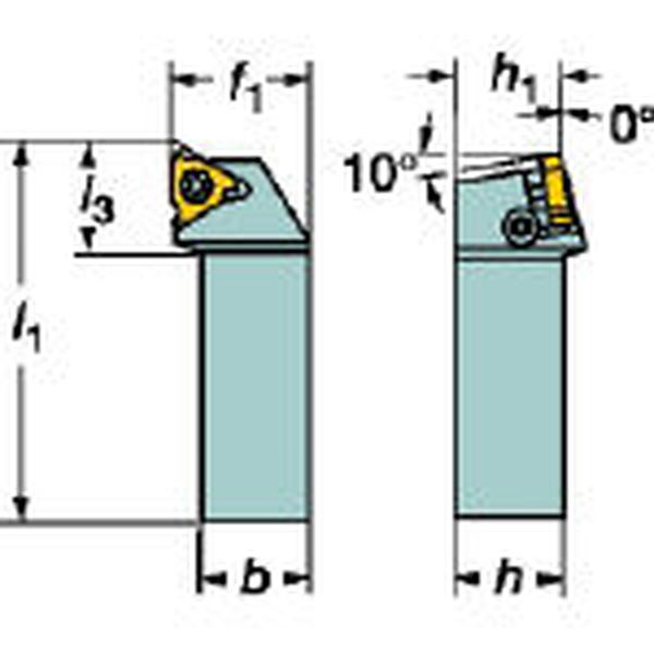 Ｔ－Ｍａｘ　Ｕ－ロック　ねじ切りシャンクバイト
