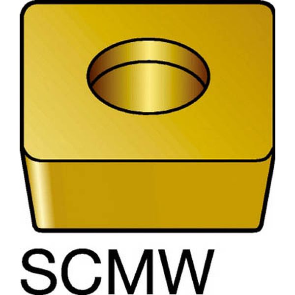 SCMW09T304   コロターン107 旋削用ポジ・チップ H13A 10個入り