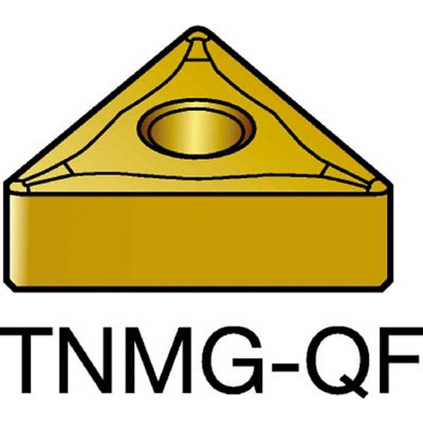 TNMG160408QF   T-Max P 旋削用ネガ・チップ 5015 10個入り