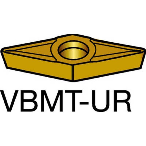 VBMT160404UR   コロターン107 旋削用ポジ・チップ 4215 10個入り