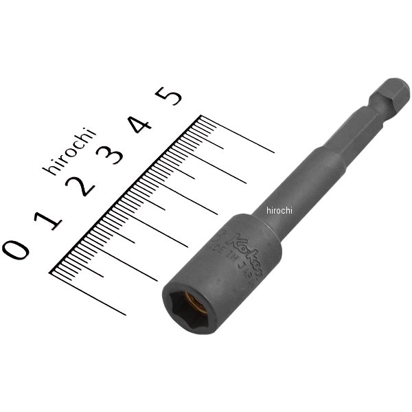 1/4インチ H ナットセッターマグネット付 全長75mm 8mm