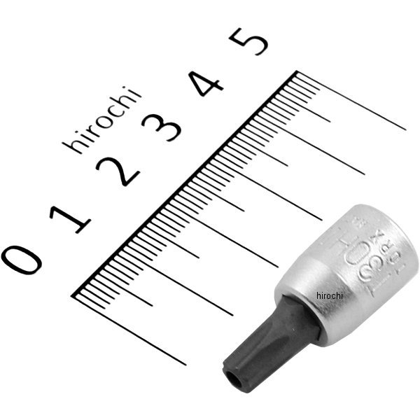 1/4インチsq トルクスビットソケット イジリ止め 全長28mm T30H