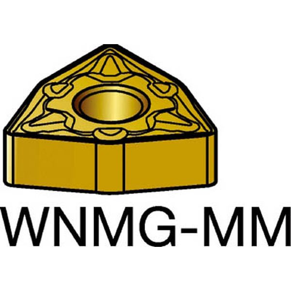 WNMG080412MM   T-Max P 旋削用ネガ・チップ 1025 10個入り