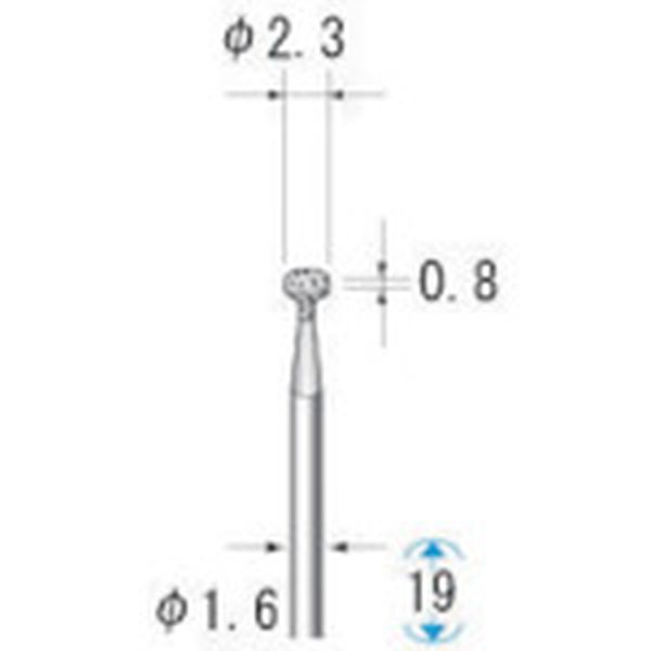 電着ダイヤモンドバー　５本入