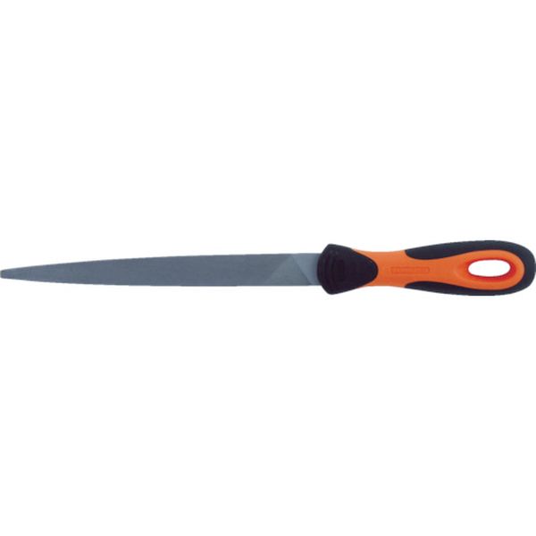 エルゴハンドル付　極薄平ヤスリ　中目　刃長１５０