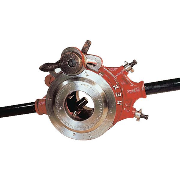 ラチェット式オスタ型パイプねじ切り器