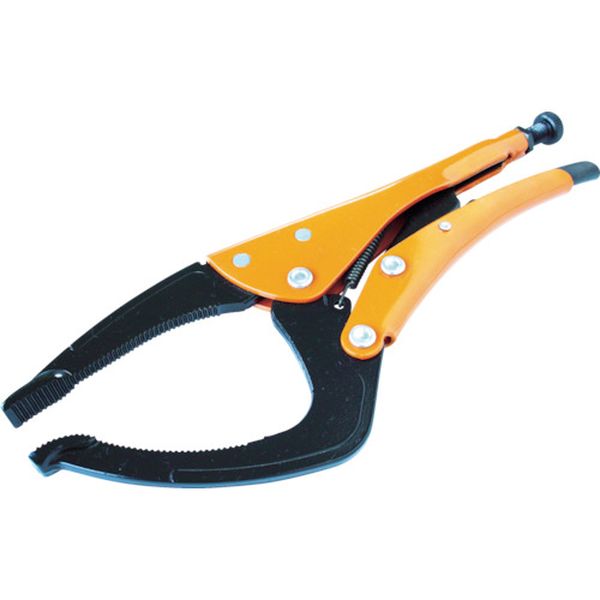 ＧＲＩＰ－ＯＮ　グリッププライヤー（溝付先端仕様）　３００ｍｍ