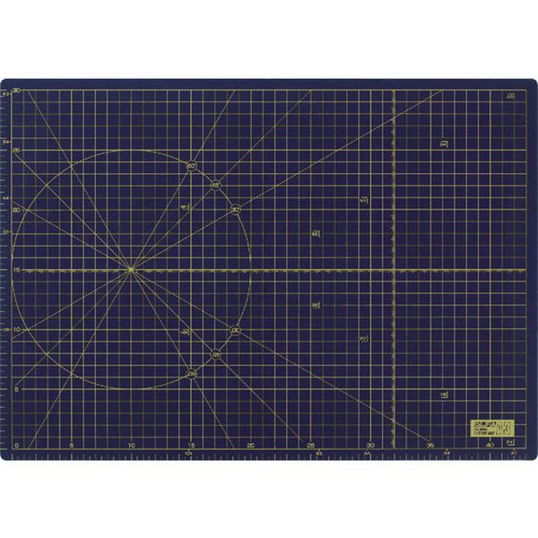 ふたつ折りカッターマットＡ３ブラウン