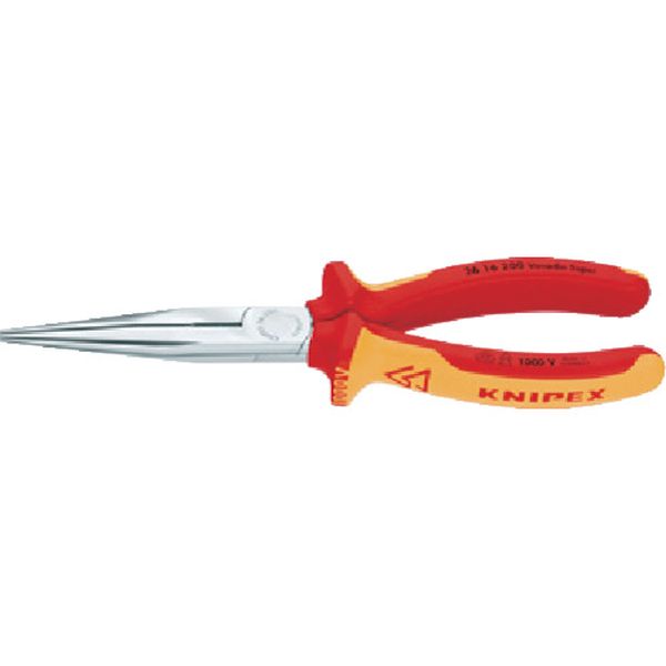 ＫＮＩＰＥＸ　絶縁１０００Ｖロングラジオペンチ　２００ｍｍ
