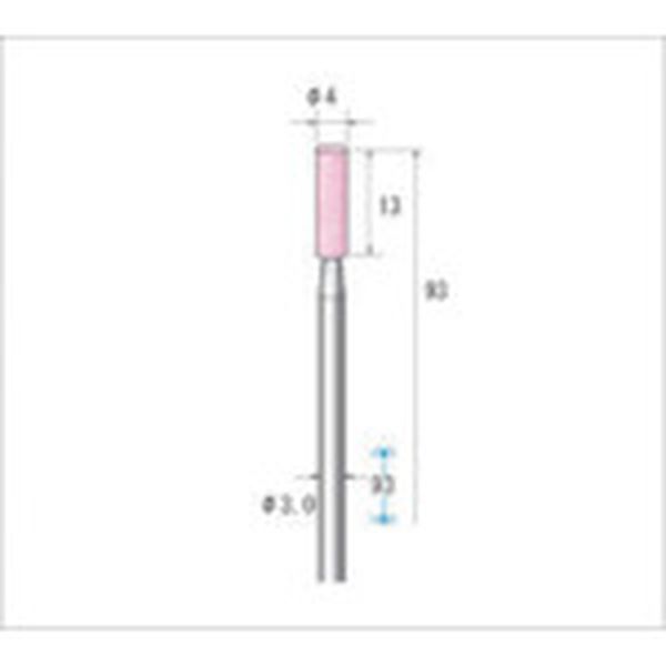 ロングシャフト軸付砥石　１０本入