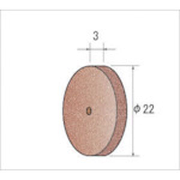 ホイールゴム砥石シリコン　１０本入