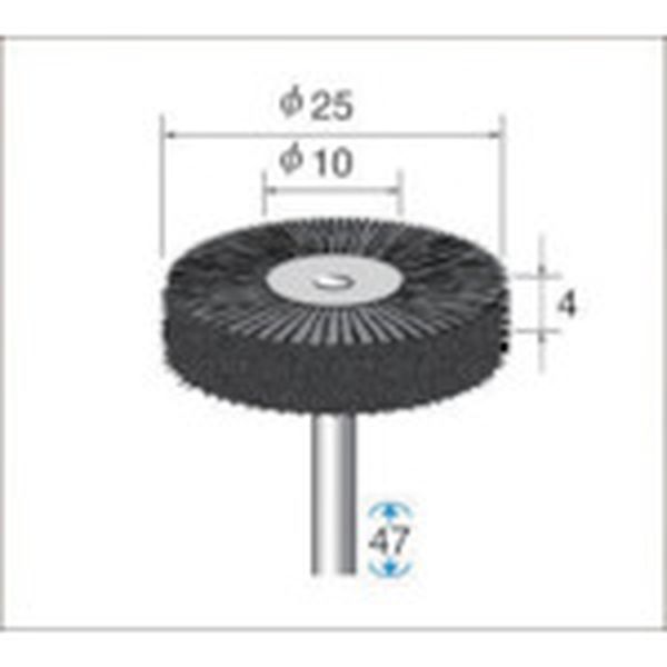 毛ブラシ豚毛　特厚タイプ　１０本入