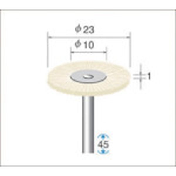 毛ブラシ　ソフト　山羊毛　１０本入