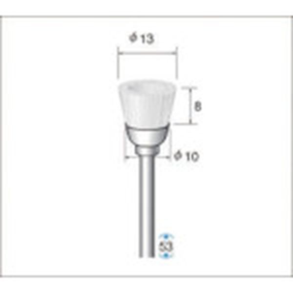 ナイロンブラシ　１０本入