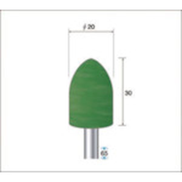 研磨材入りフェルトバフ　５本入