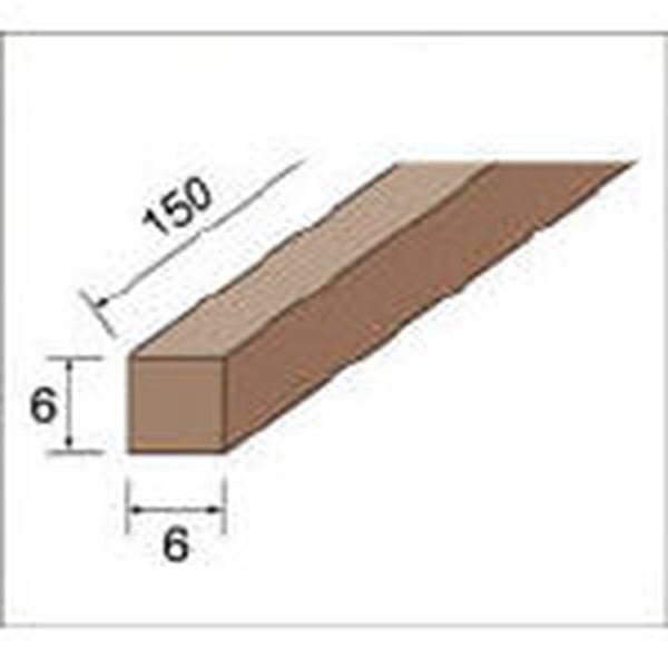 スティック砥石ブラウン　６本入