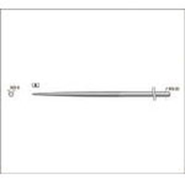 精密鉄鋼ヤスリ　中目　丸　３本入