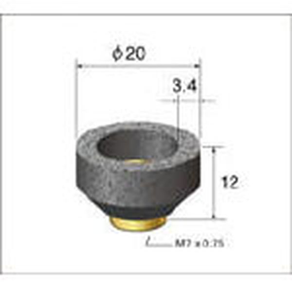 トップカット砥石　１２本入