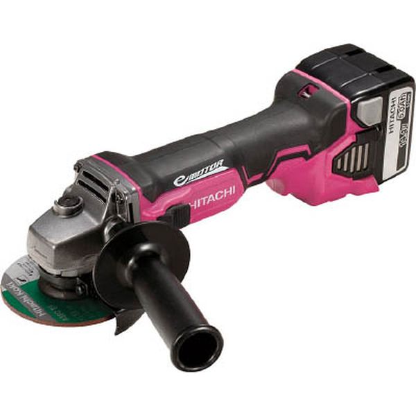 ＨｉＫＯＫＩ 14.4Vコードレスディスクグラインダー サイドハンドル付 レッド