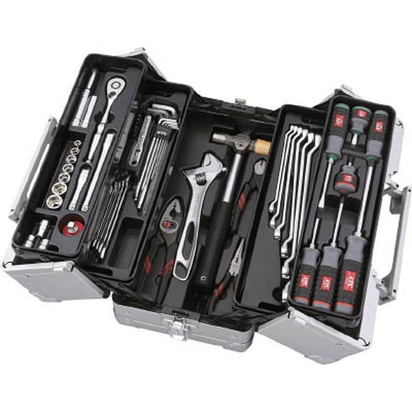 工具セット（両開きメタルケ－スタイプ）