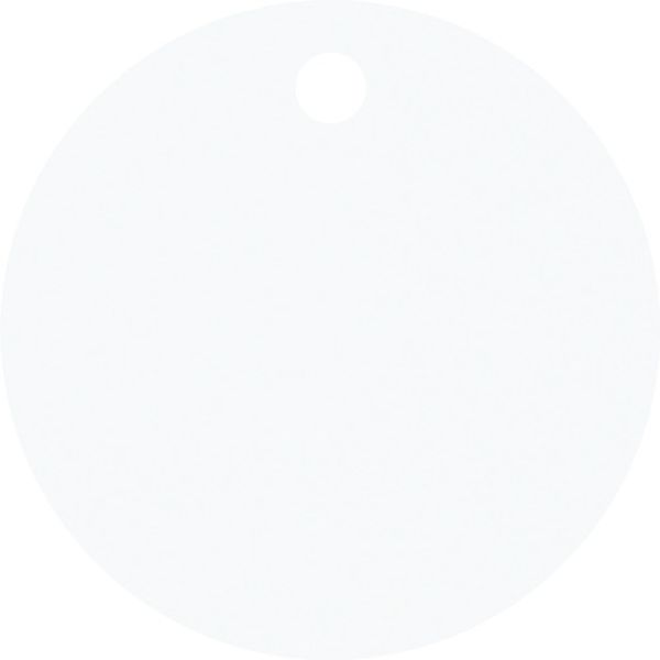 アルミ札・丸型　無地タイプ　３０ｍｍΦ　１０枚組