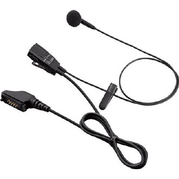 アイコム　イヤホン付タイピン型マイク