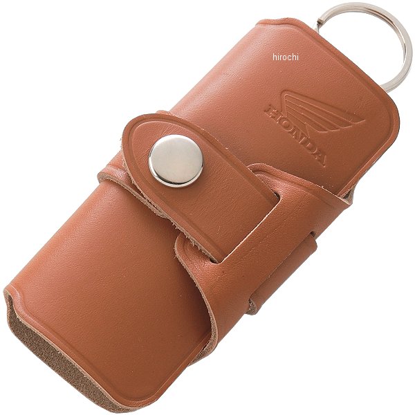 レザーキーケースロング 茶 フリーサイズ