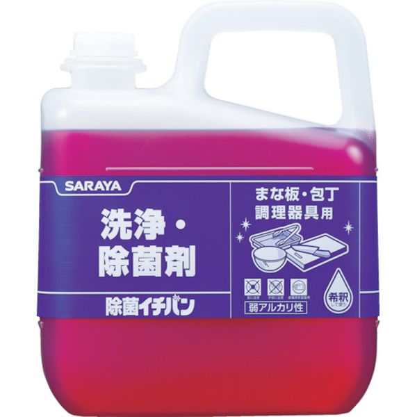 サラヤ　洗浄除菌剤　除菌イチバン５ｋｇ