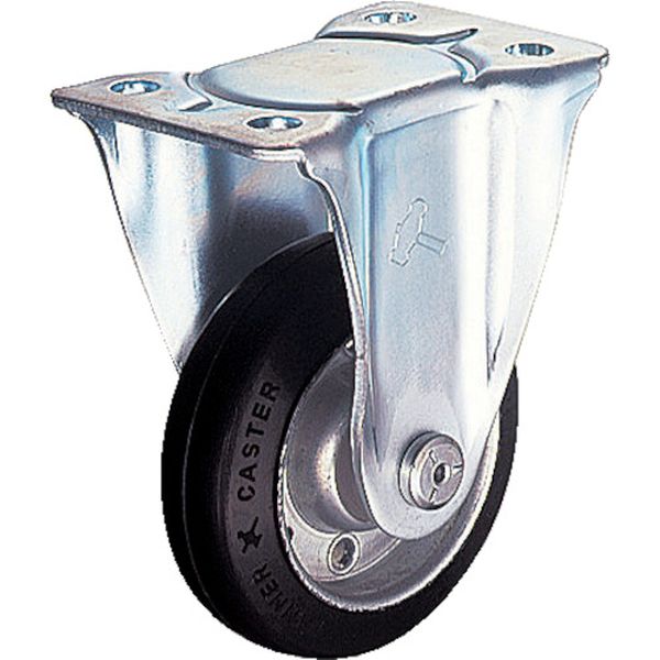 ４００Ｓ型　固定　ゴム車　Ｂ入り　７５ｍｍ