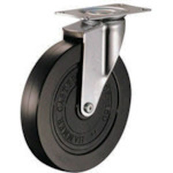 Ｅ型　自在　ゴム車１５０ｍｍ