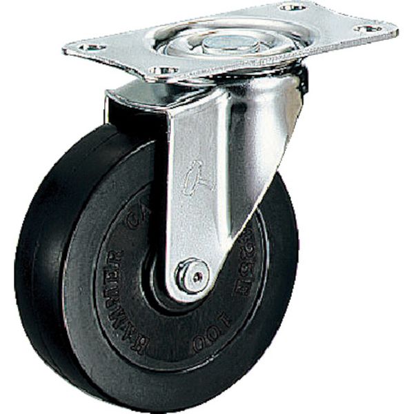 Ｅ型　自在　ゴム車５０ｍｍ