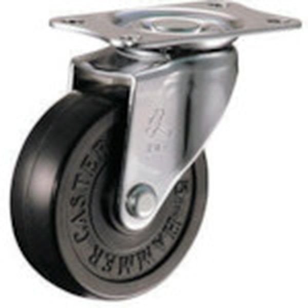 Ｅ型　自在　ゴム車６５ｍｍ