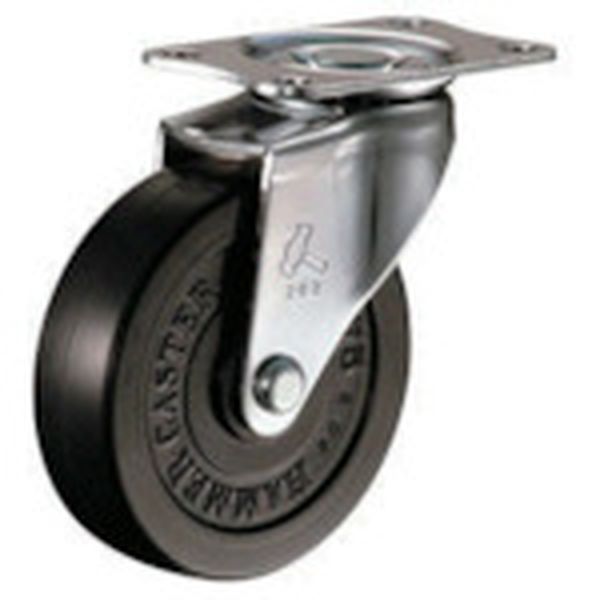 Ｅ型　自在　ゴム車７５ｍｍ