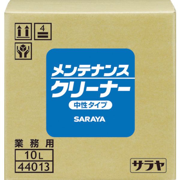 サラヤ　油汚れ用洗浄剤　メンテナンスクリーナー　１０Ｌ