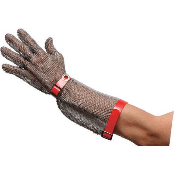 ステンレス製　耐切創手袋ロングタイプ　ＭＳＴ－５５０　Ｌ