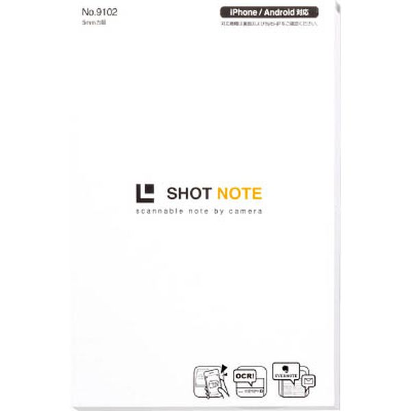 キングジム　ショットノート　Ｌサイズ　白