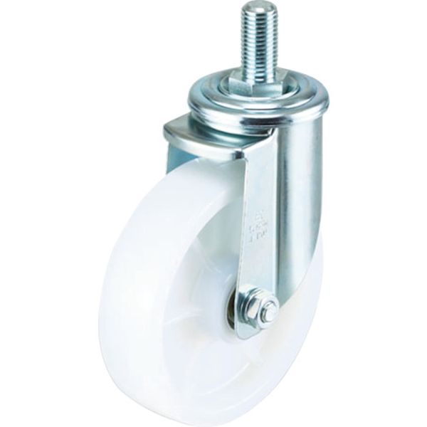 エアーキャスターねじ込みタイプ（自在）１５０ｍｍ　ナイロン（Ｂ入）車