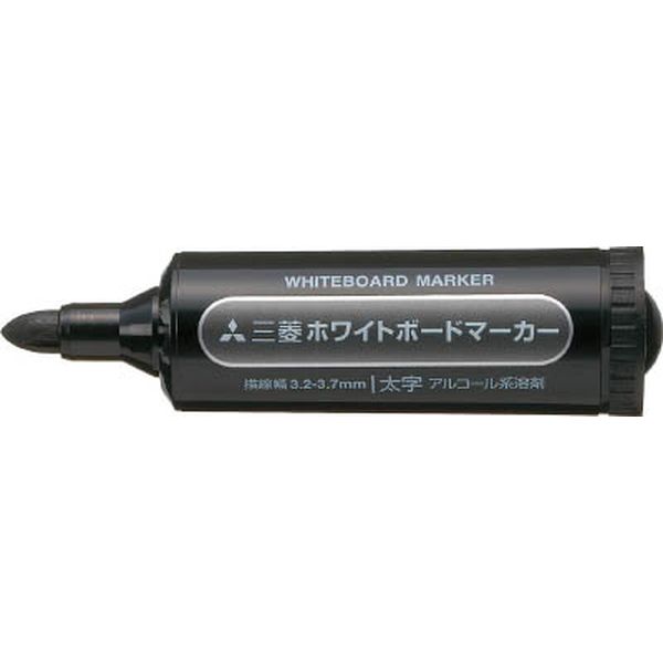 ｕｎｉ　三菱鉛筆／ホワイトボードマーカー／太字／黒