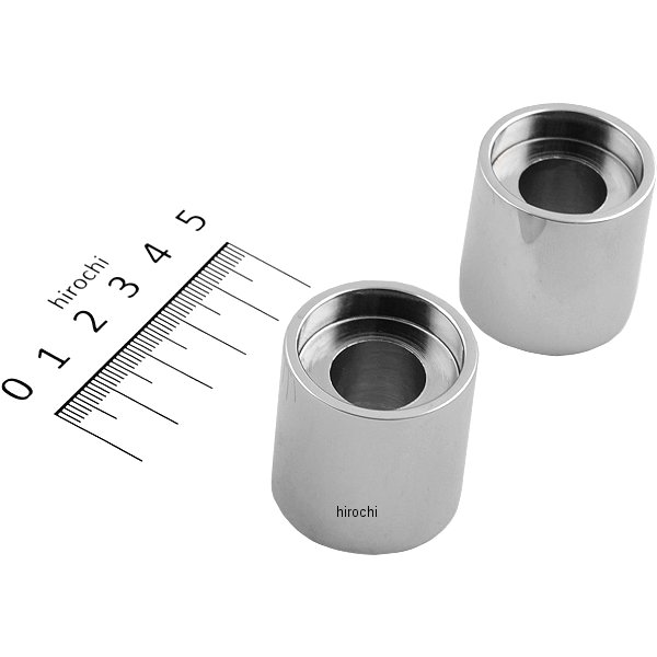 1インチバー用 延長ライザー 1インチ(25mm)高 クローム