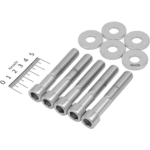 ガードナーウェスコット ボルトキット ベルトスプロケット 00年-06年 ソフテイル クローム