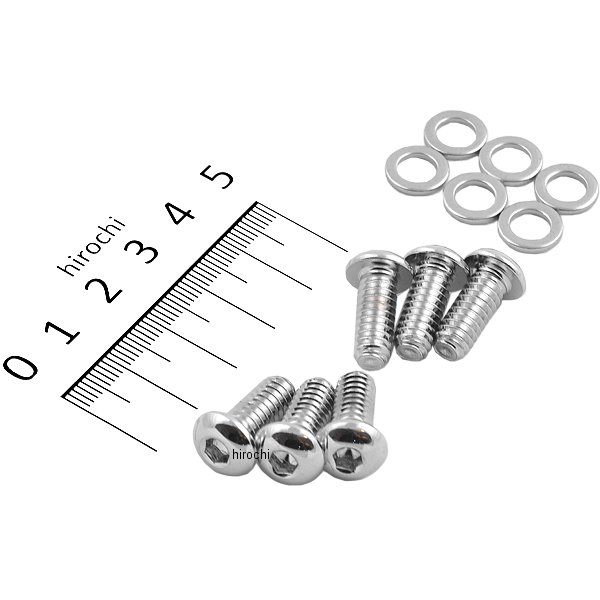 ボルトキット ダービーカバー 04年以降 XL クローム/無地