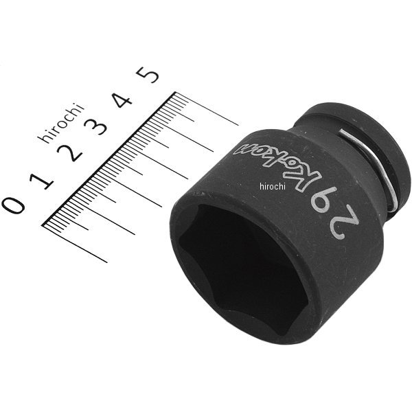1/2インチsq 薄肉インパクトソケット 29mm