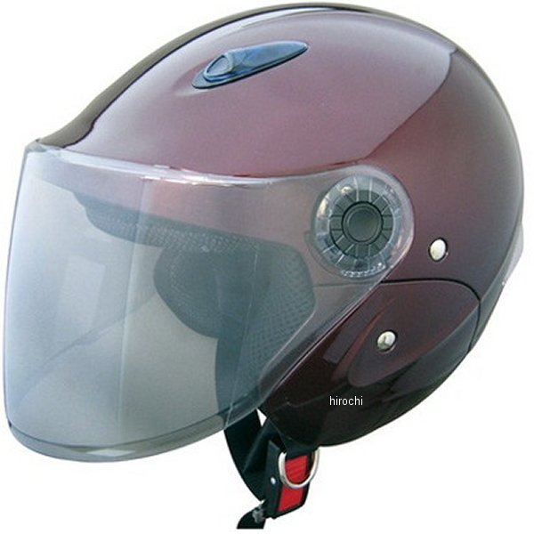 ジェットヘルメット WS-303 wish レッドビーン フリーサイズ(58-59cm)