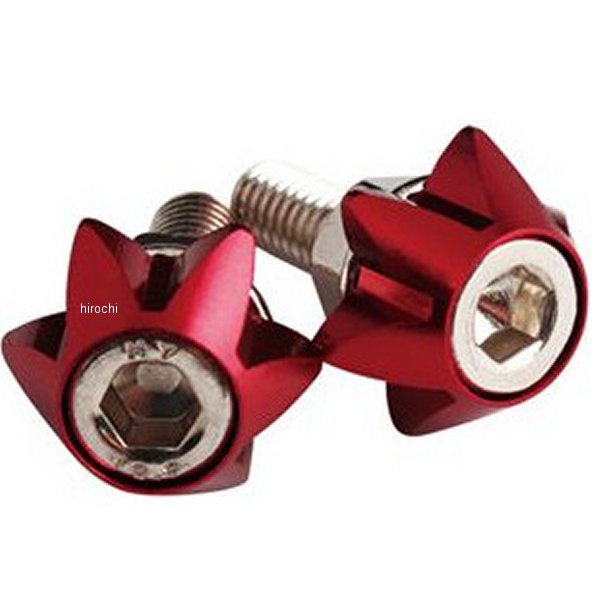 LG-RE  デコレーションライセンスボルト 赤