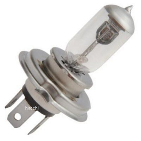 ハロゲンバルブ H4(P43t) 100/80W (100/80W相当) クリア ハロゲン 1個売り